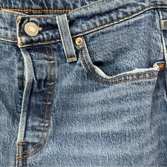 Levi's 501 Buttonfly Jeans Men's  27/30 Classic Fit 100% Cotton Straight Leg - Picture 9 of 12